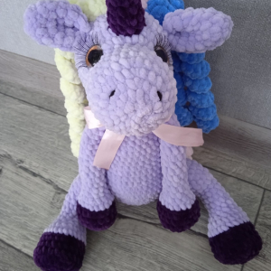 Вязаная игрушка Единорог Вязаная игрушка Единорог